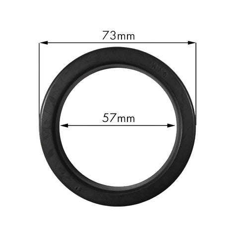 Flat Portafilter Gasket 73x57xH.8.5MM NBR 85SH